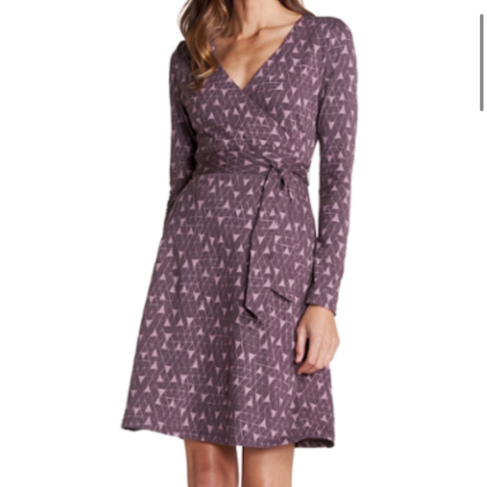Toad & Co Long-Sleeve Wrap Dress